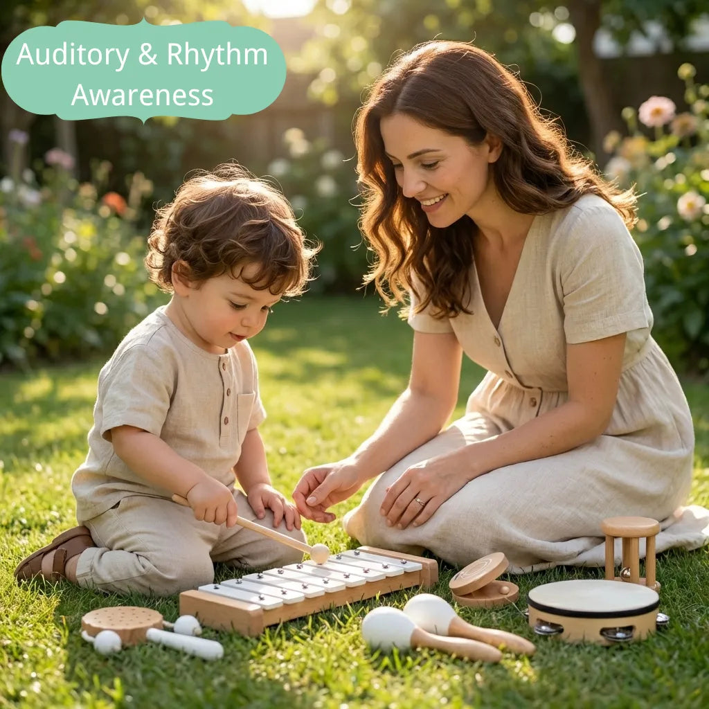 Montessori Wooden Sensory Toys