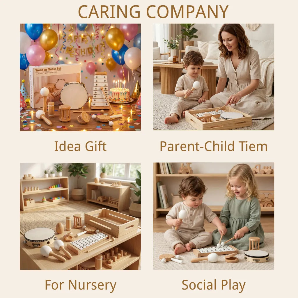 Montessori Wooden Sensory Toys