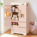 Rosa Holz-Spielzeug Kühlschrank SproutHands™