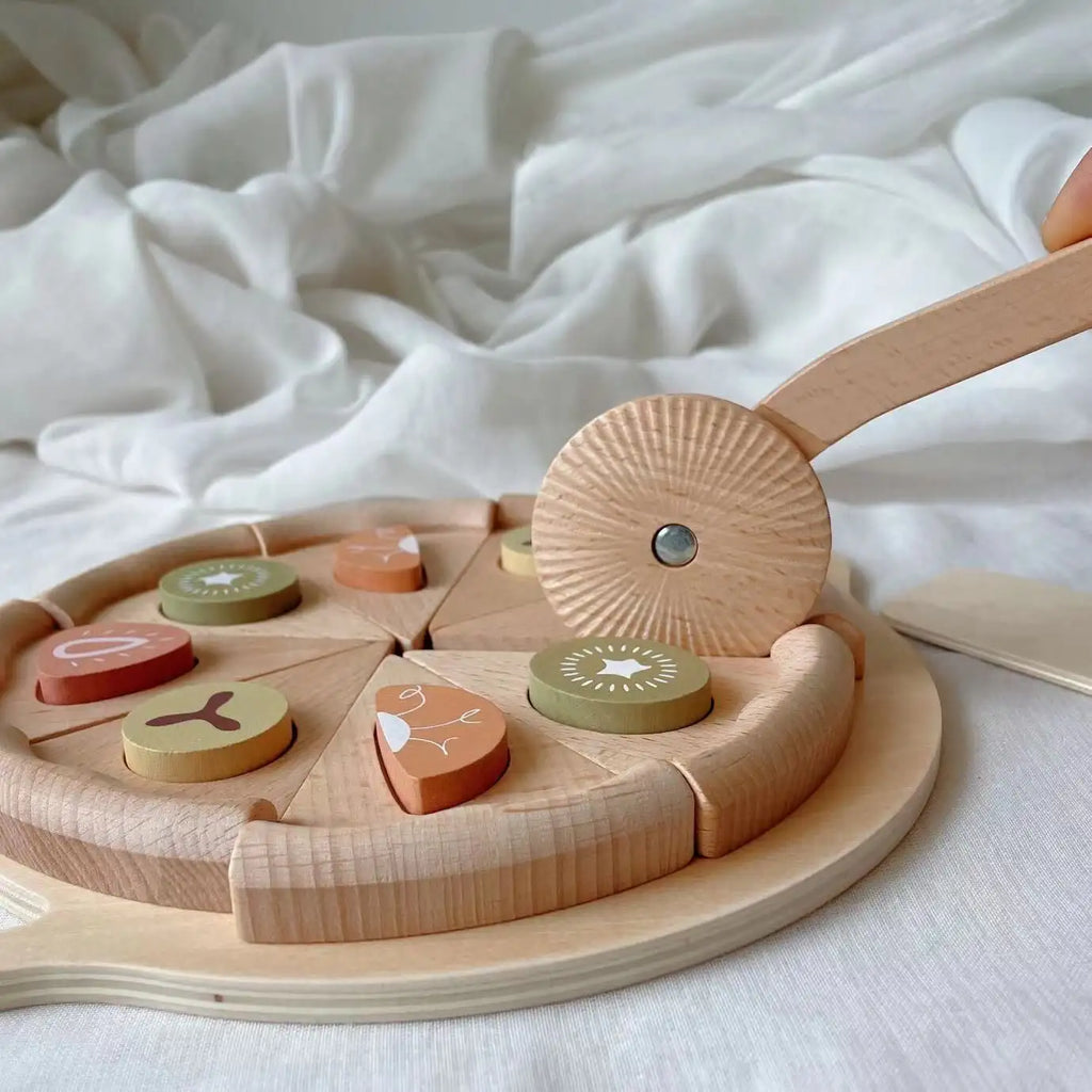 Wooden Pretend Food Play Set - Lunamoa
