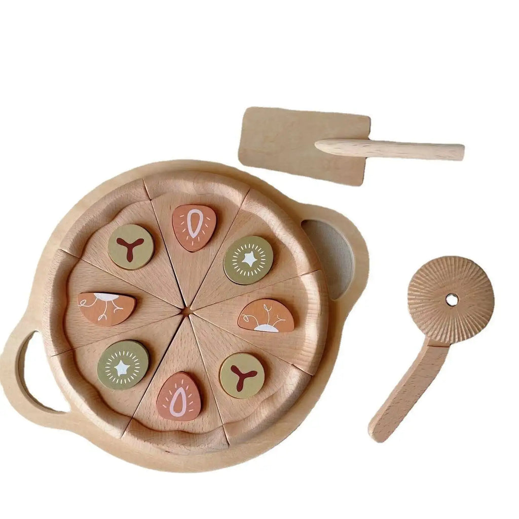 Wooden Pretend Food Play Set - Lunamoa