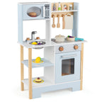 Kids Wooden Play Kitchen with Chalkboard SproutHands™