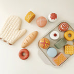 SproutHands™ Wooden Play Kitchen Food