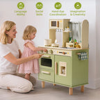 Wooden Play Kitchen for Kids SproutHands™