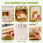 Wooden Play Kitchen for Kids SproutHands™