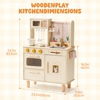 Wooden Play Kitchen for Kids SproutHands™
