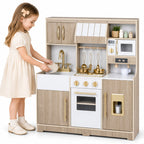 Spielküche aus Holz mit Lichtern & Geräuschen und Eiswürfelspender SproutHands™