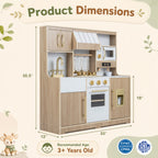Spielküche aus Holz mit Lichtern & Geräuschen und Eiswürfelspender SproutHands™