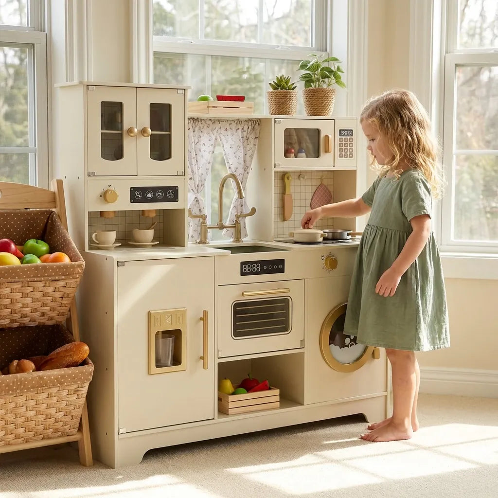 Wooden Toy Kitchen
