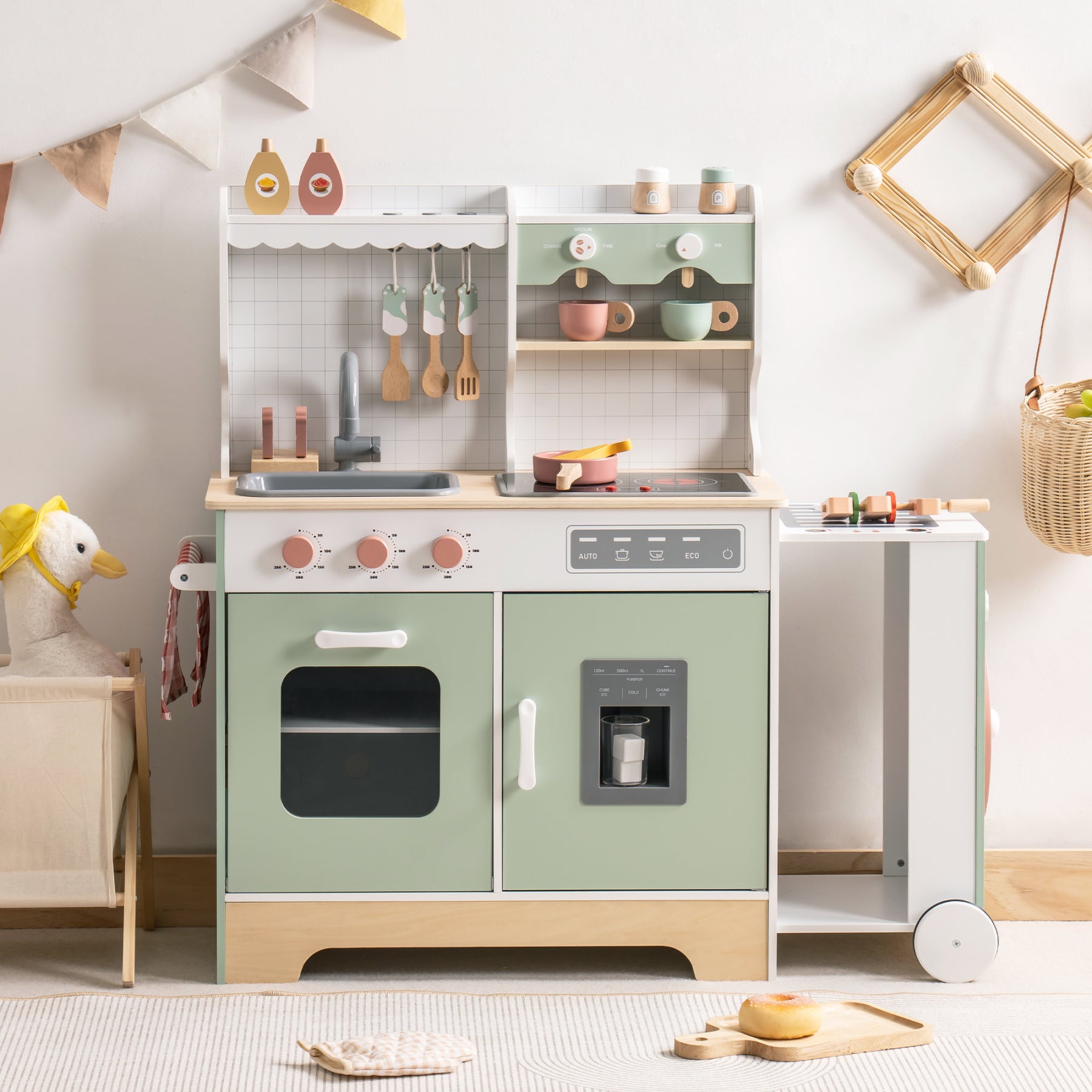 Wooden Play Kitchen Set SproutHands™