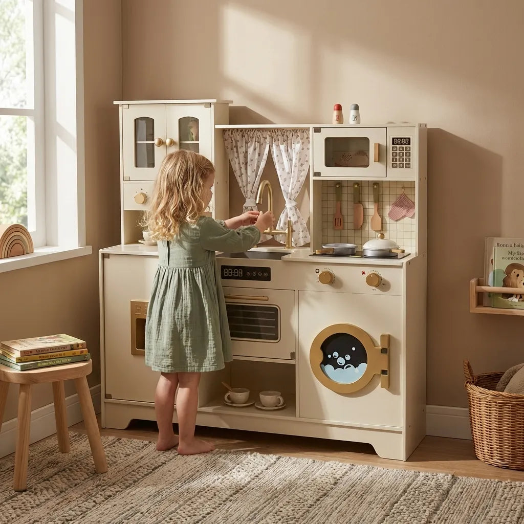 Wooden Toy Kitchen