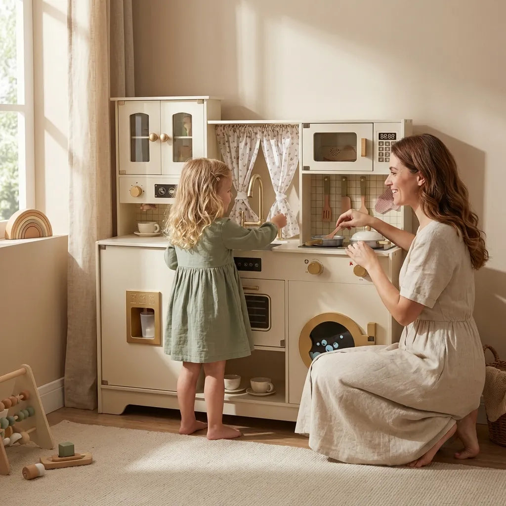 Wooden Toy Kitchen
