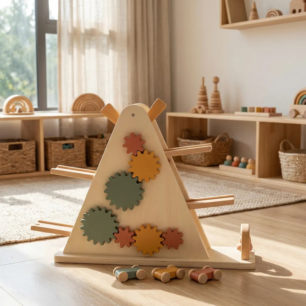 Wooden Windmill Track