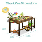 Table de Jeux Sable et Eau en Bois SproutHands™