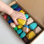 Pierres d’Équilibre Montessori en Bois SproutHands™