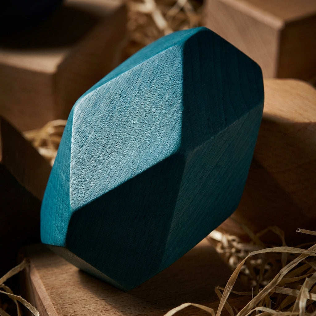 Wooden Stacking Rocks