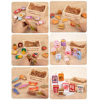 Hölzernes Supermarkt-Spielset | SproutHands™