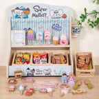 Hölzernes Supermarkt-Spielset | SproutHands™