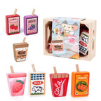 Hölzernes Supermarkt-Spielset | SproutHands™