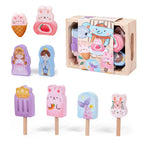 Hölzernes Supermarkt-Spielset | SproutHands™