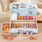 Hölzernes Supermarkt-Spielset | SproutHands™