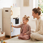 Wooden Toy Fridge Playset SproutHands™