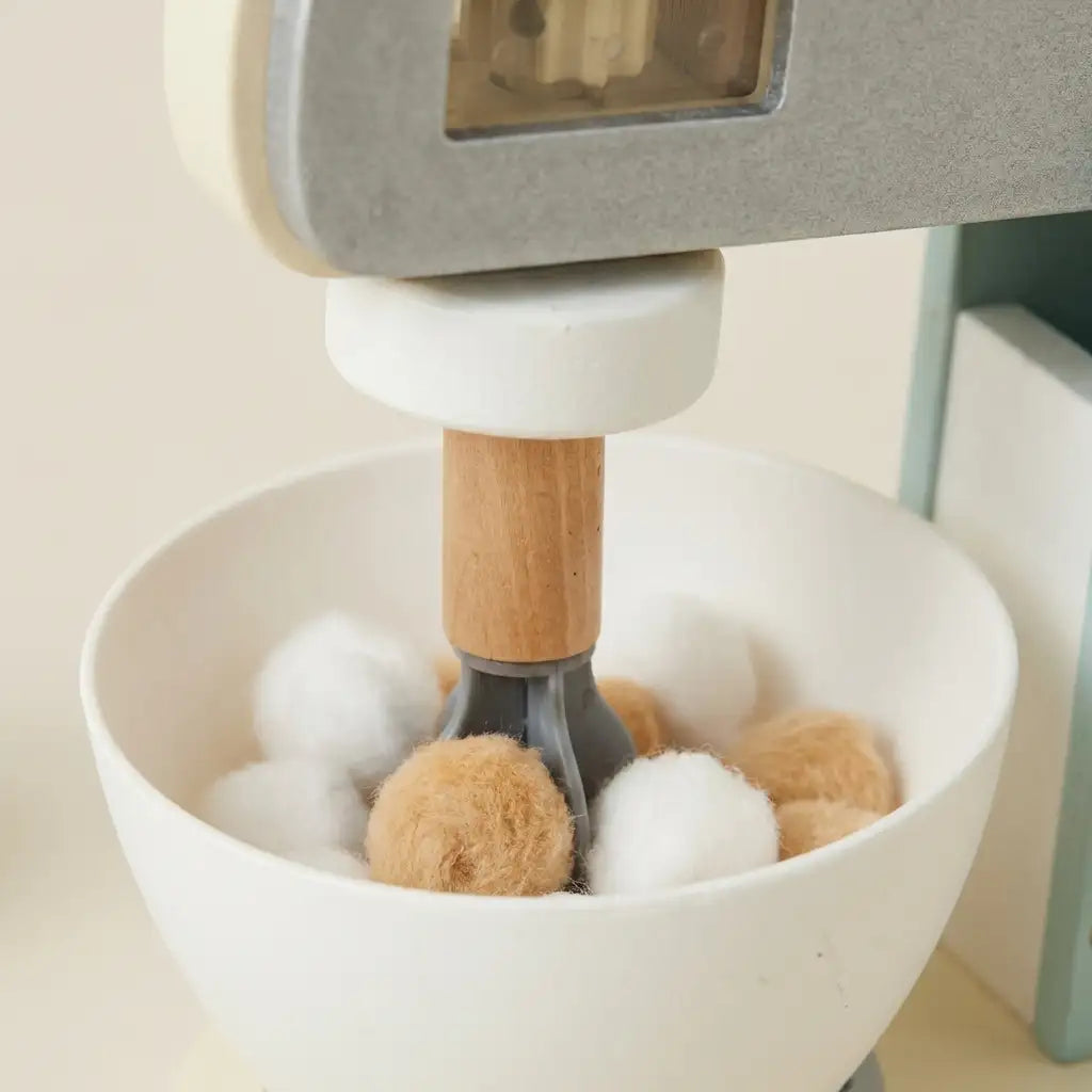 Wooden Toy Mixer